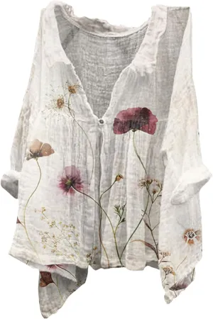 Linen Shirts for Women Womens Linen Tops Shirt Summer Loose Hooded Top Cotton for Blouse Black Button Down