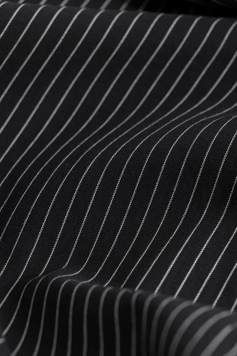 Lining Black Stripes Plus Size Shirts