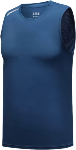 Litetao Mens Compression Tank Top Quick Drying Workout Sleeveless Gym Muscle Bodybuilding Shirts Casual Summer Beach Shirt
