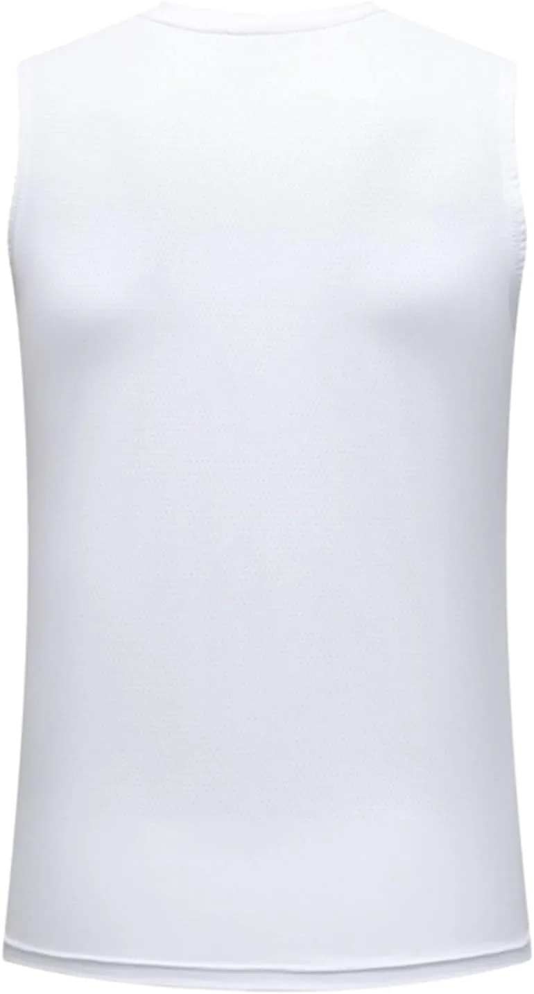 Litetao Mens Compression Tank Top Quick Drying Workout Sleeveless Gym Muscle Bodybuilding Shirts Casual Summer Beach Shirt