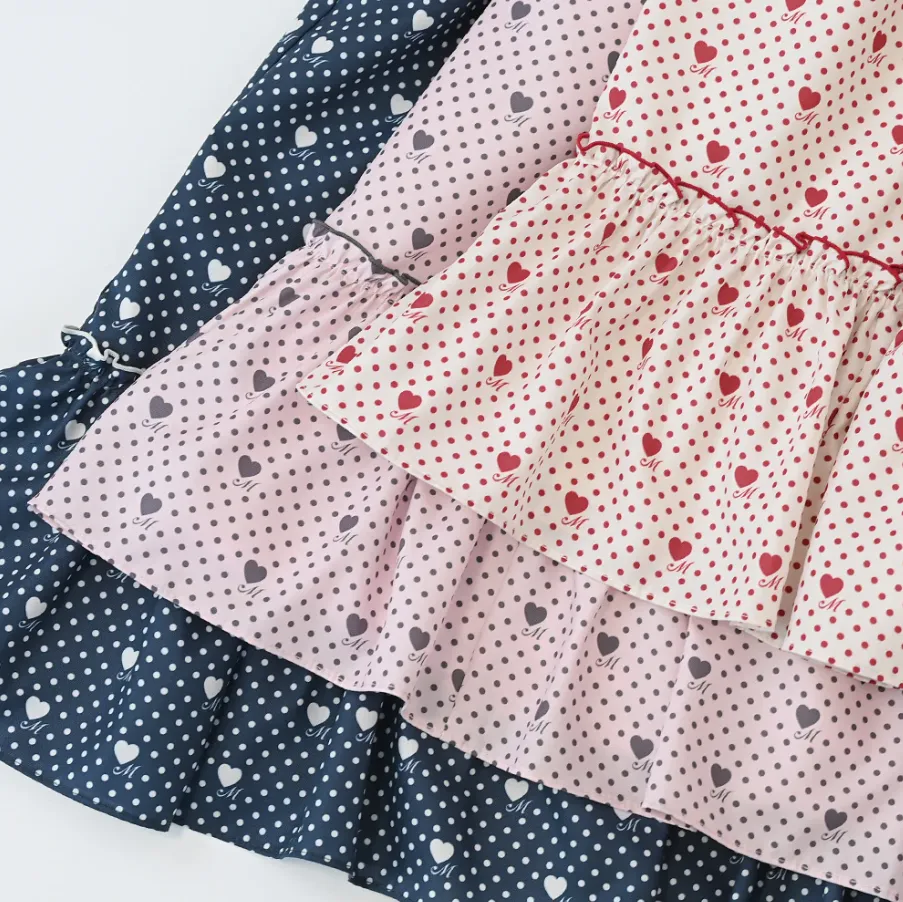 Little Dot Heart Jumperskirt Dress