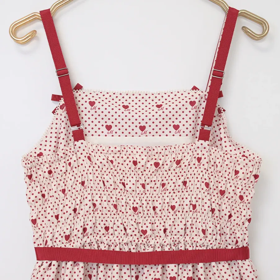 Little Dot Heart Jumperskirt Dress