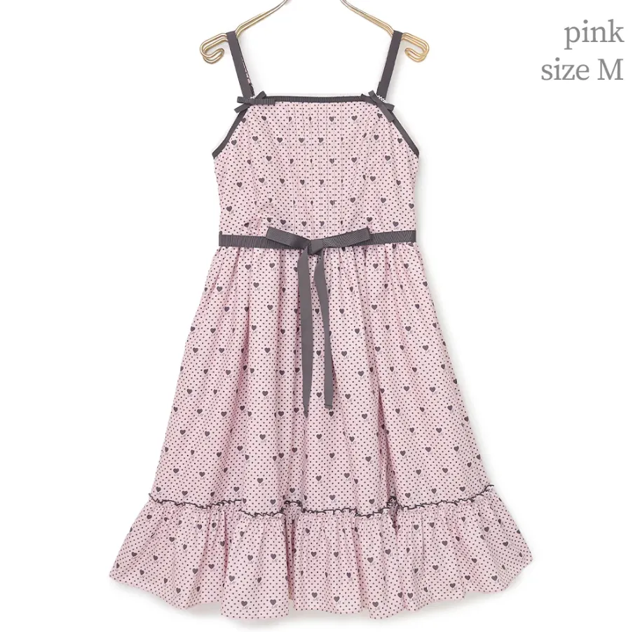 Little Dot Heart Jumperskirt Dress