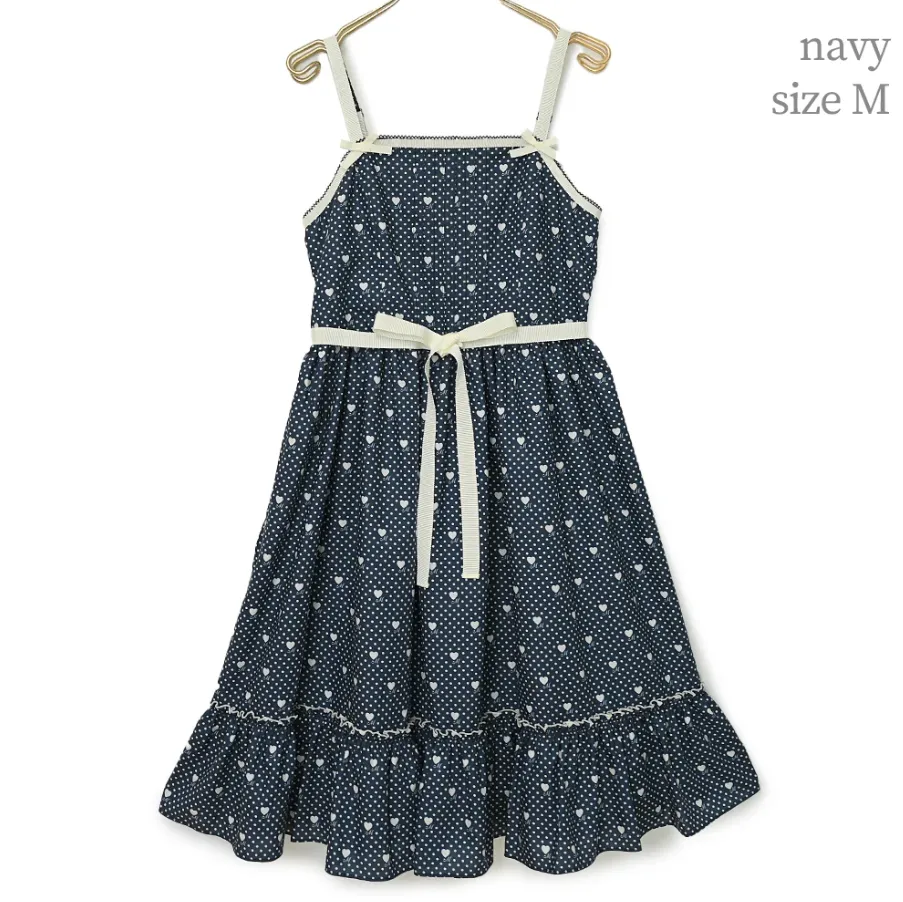 Little Dot Heart Jumperskirt Dress