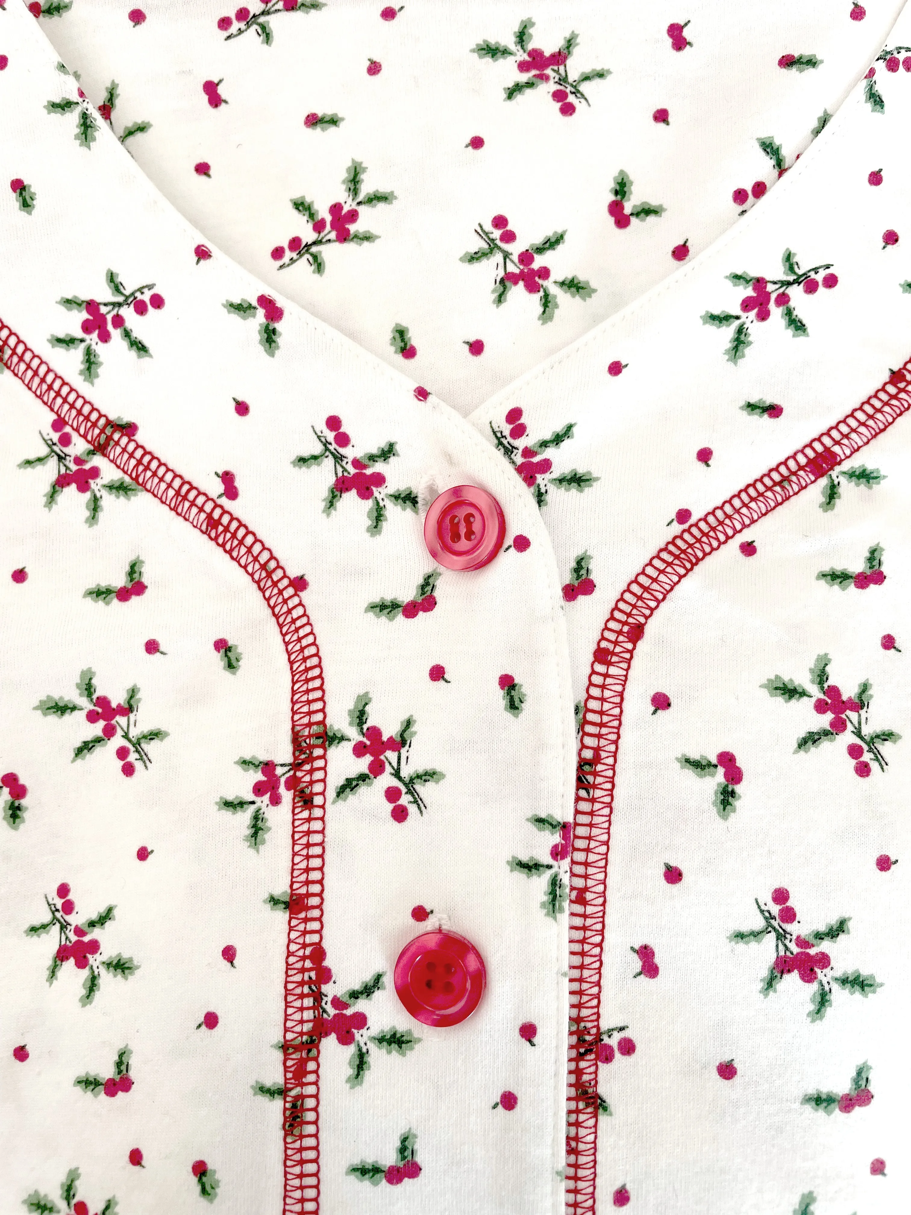Long Sleeve Mistletoe Plus Size PJ Set