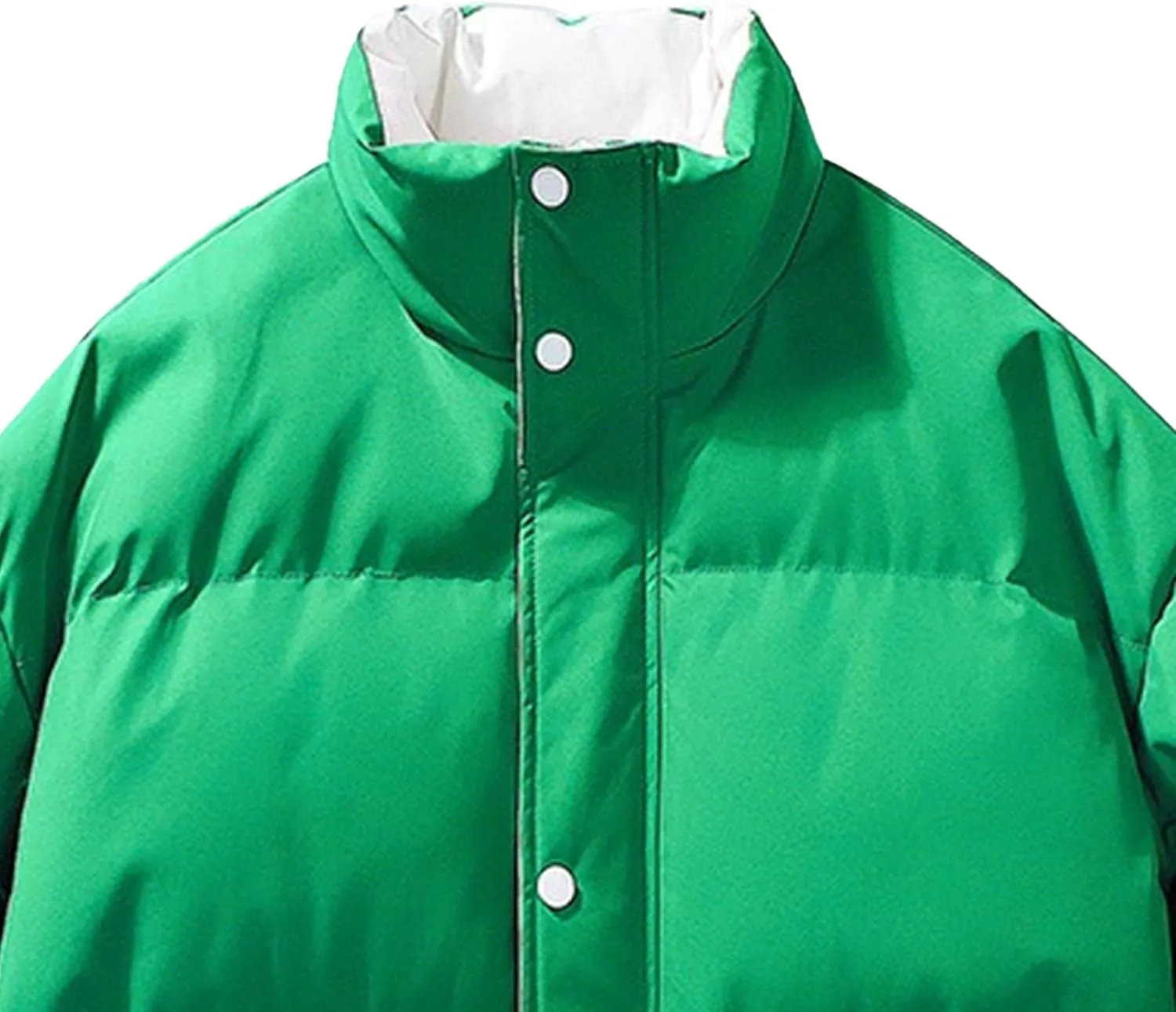 Maiyifu-GJ Men's Winter Down Jacket Windproof Warm Puffer Jackets Lightweight Thickened Parka Outerwear Padded Coat