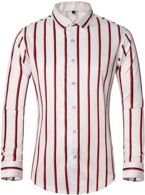 Man High Neck T Shirts Tee Tops for Mens Long Sleeve Plaid Cardigan Fall Winter Tee Shirt 2025 Y2K