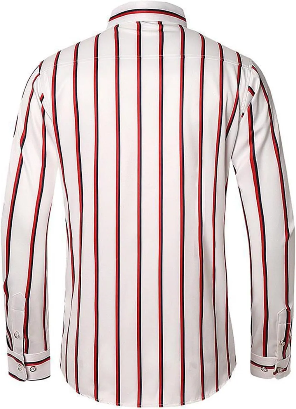 Man High Neck T Shirts Tee Tops for Mens Long Sleeve Plaid Cardigan Fall Winter Tee Shirt 2025 Y2K