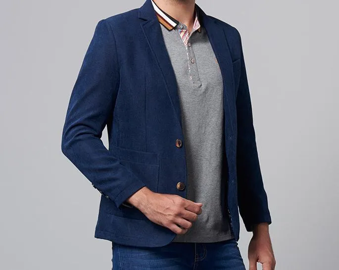 Men's Autumn Single-Breasted Suit Blazer