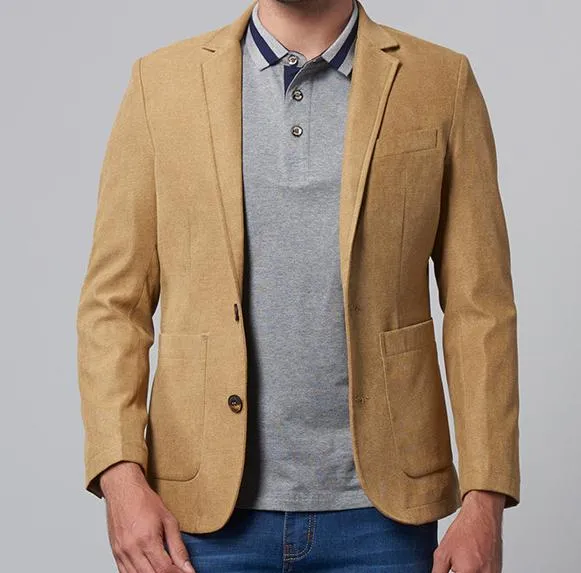 Men's Autumn Single-Breasted Suit Blazer