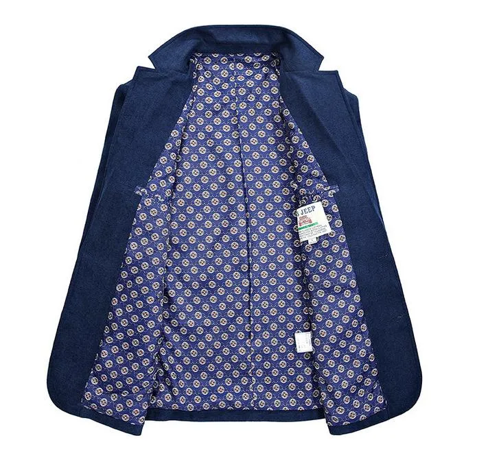 Men's Autumn Single-Breasted Suit Blazer