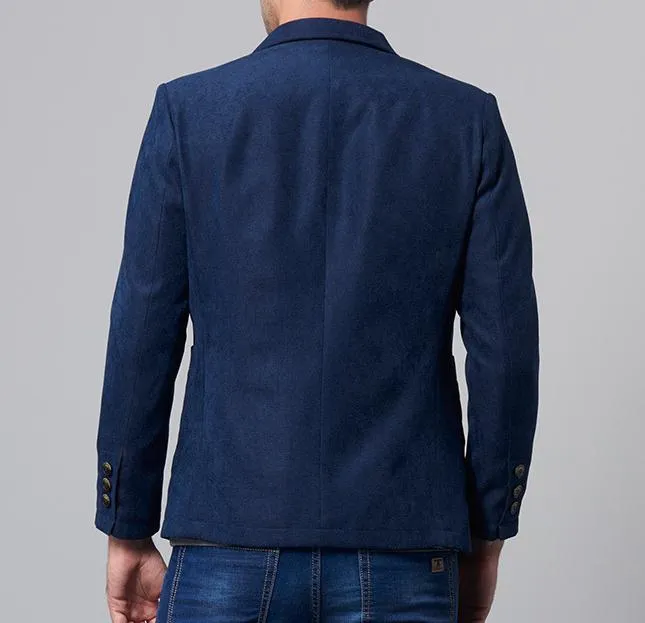 Men's Autumn Single-Breasted Suit Blazer