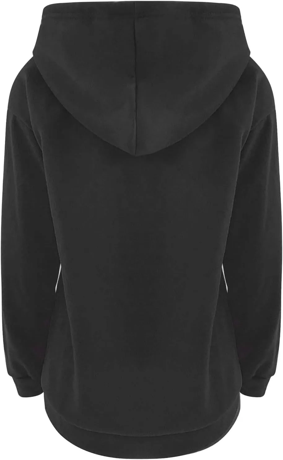 Men's Button Hoodie Sweatshirt Solid Color Casual Long Sleeve with Pocket Pullover Loose Fit Drawstring Winter Outfits