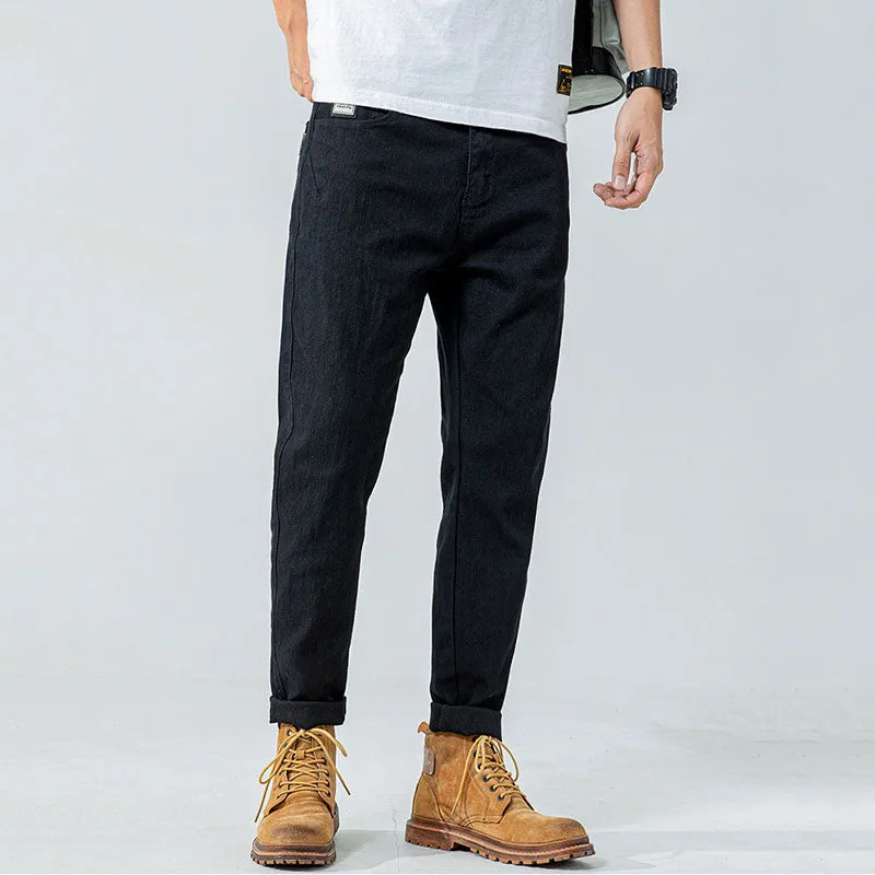 Men's Casual Slim Fit Stretch  Plus Size Harem Pants