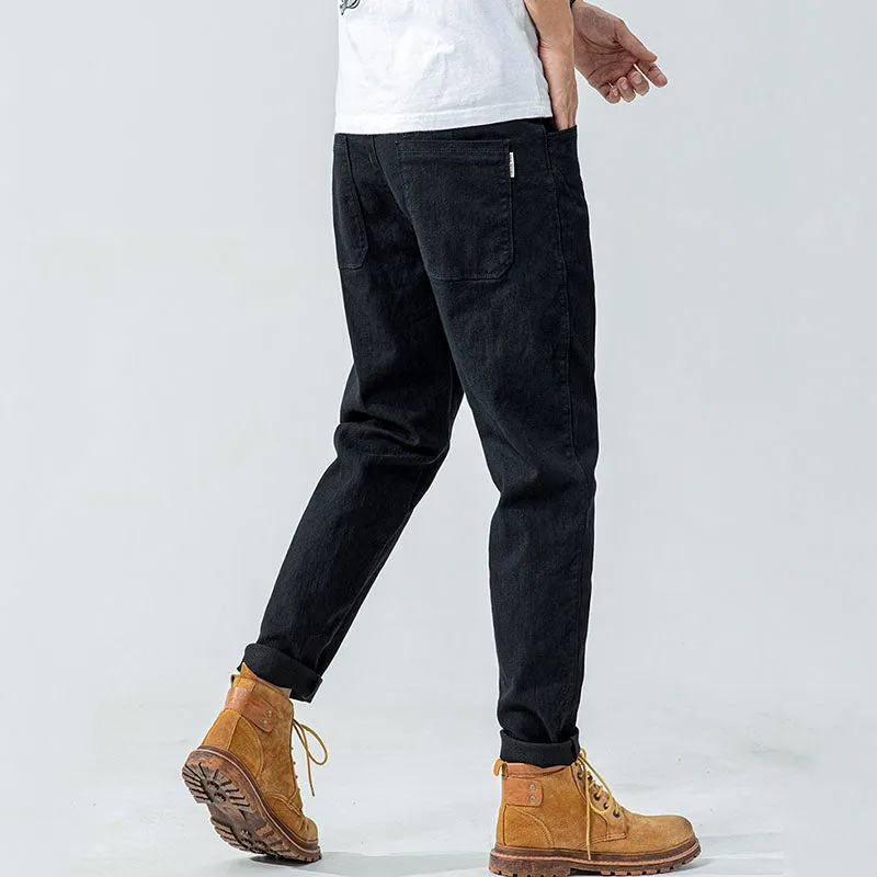 Men's Casual Slim Fit Stretch  Plus Size Harem Pants