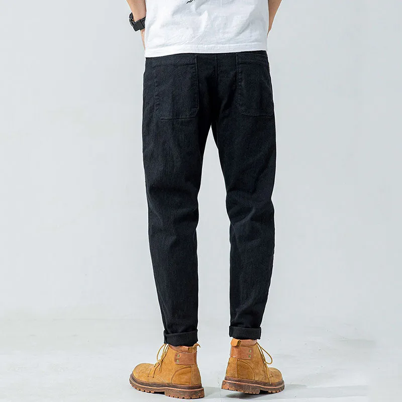 Men's Casual Slim Fit Stretch  Plus Size Harem Pants