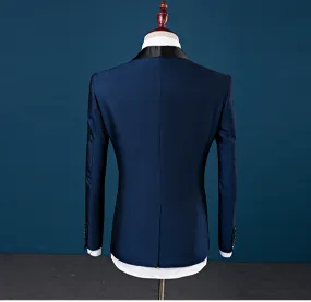 Men's Cotton Three-Pieces Suit