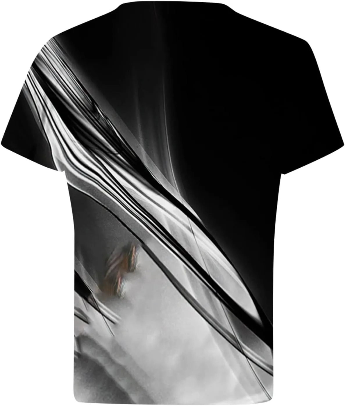 Mens Graphic T-Shirts Funny Digital Print Short Sleeve Shirts Slim Fit Graphic Summer Y2K Shirt Crewneck Western Tops