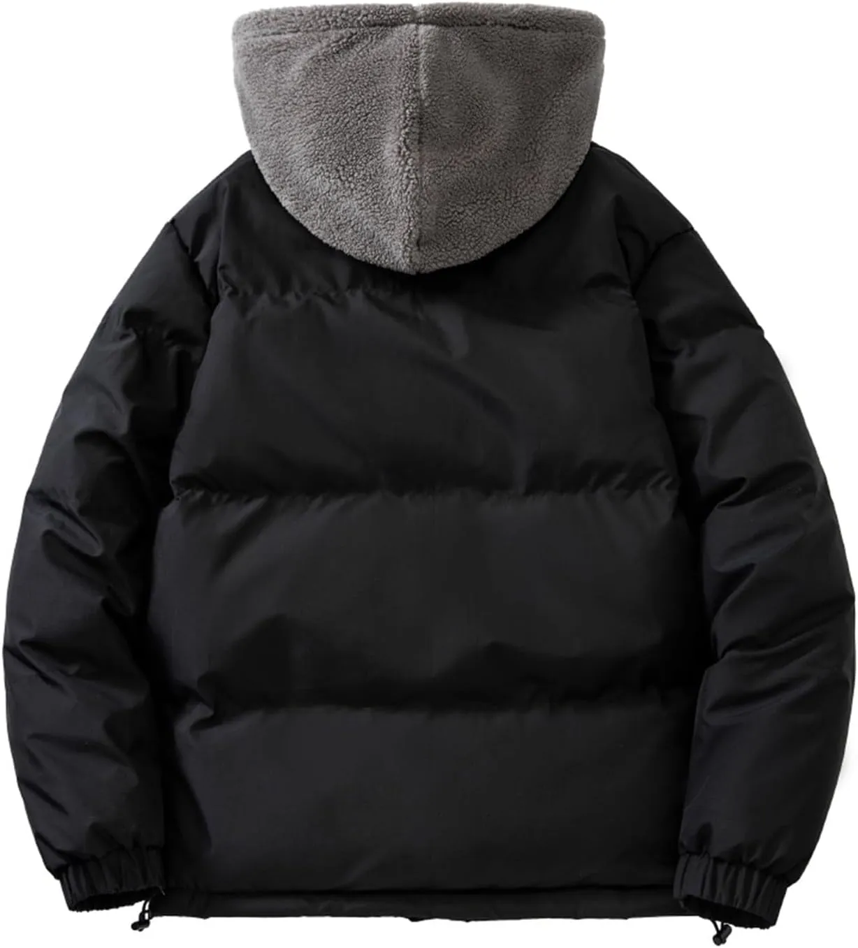 Men's Puffer Jacket Waterproof Winter Parka jacket Warm Thicken Ski Coat Fleece Lining Jacket Korean Trend Coats