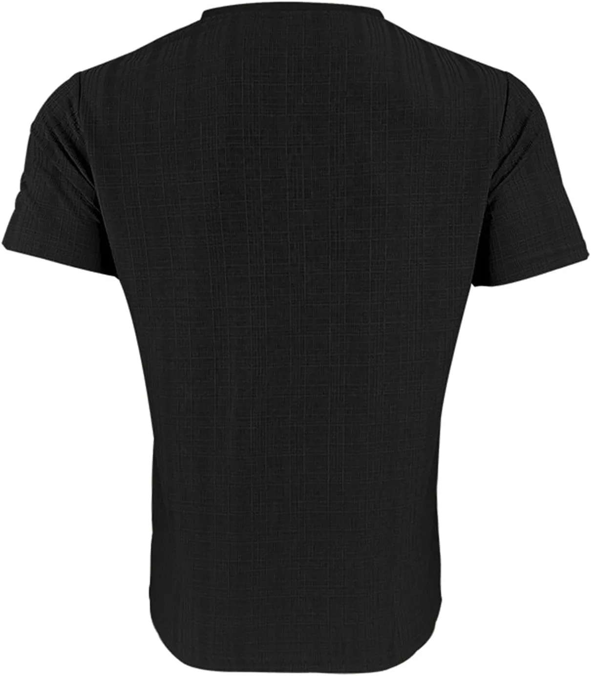 Mens Slim Fit Muscle Cardigans Shirts Sexy V Neck Open Front Button Down Collarless Shirt 2025 Fashion Casual