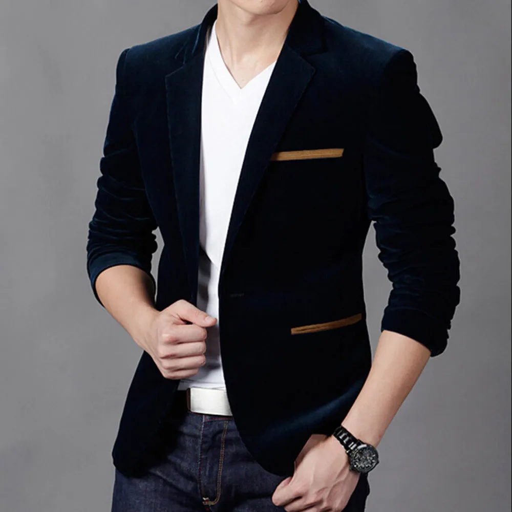Men's Spring Cotton Blazer