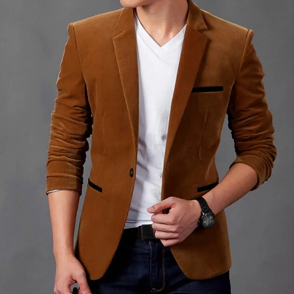 Men's Spring Cotton Blazer
