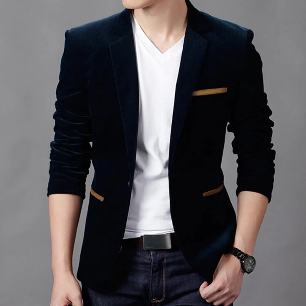 Men's Spring Cotton Blazer