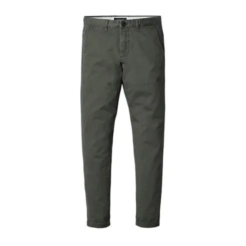 Men's Spring/Autumn Cotton Slim Chinos Trousers