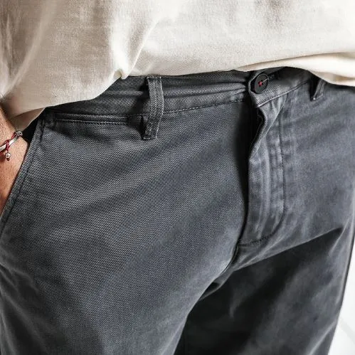 Men's Spring/Autumn Cotton Slim Chinos Trousers