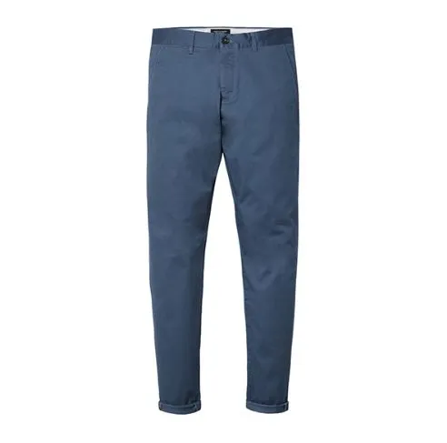 Men's Spring/Autumn Cotton Slim Chinos Trousers