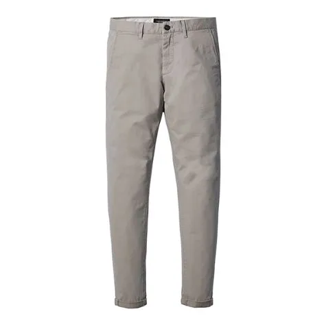 Men's Spring/Autumn Cotton Slim Chinos Trousers