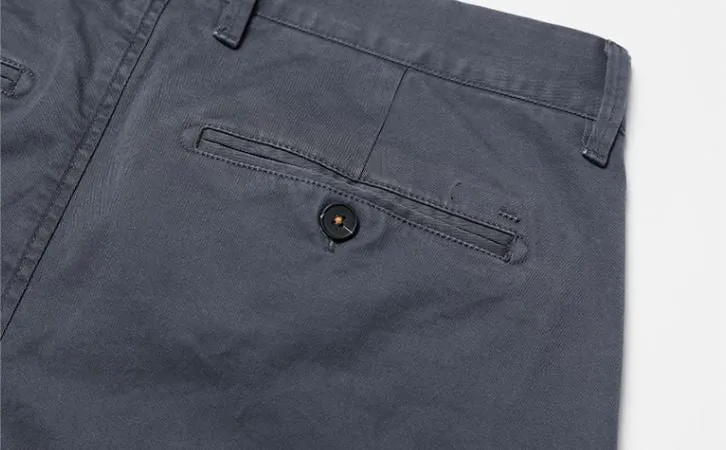Men's Spring/Autumn Cotton Slim Chinos Trousers