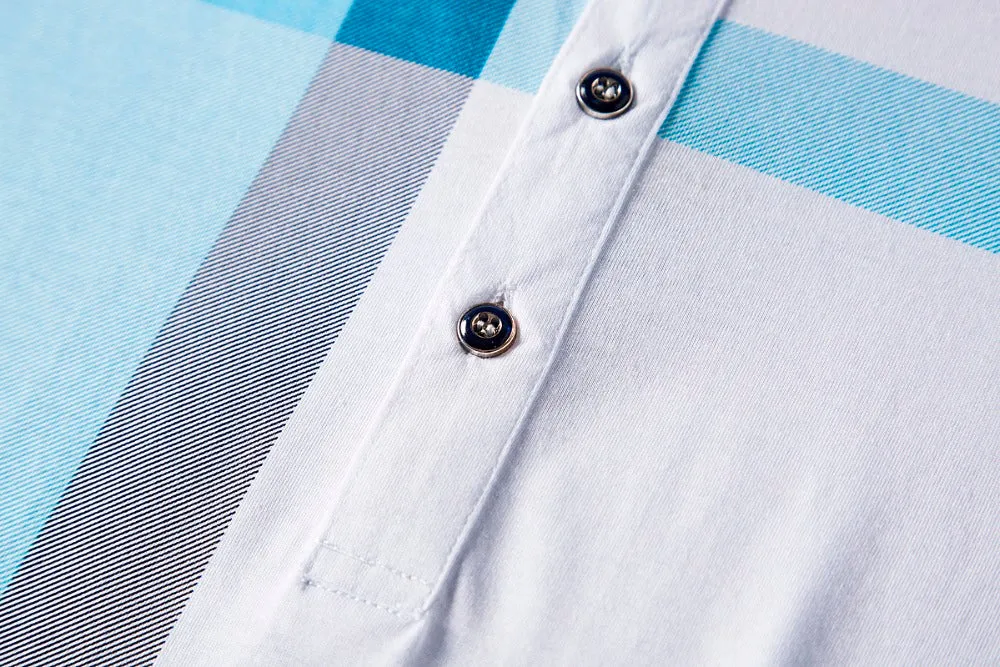 Men's Summer Casual Cotton Short-Sleeved Polo