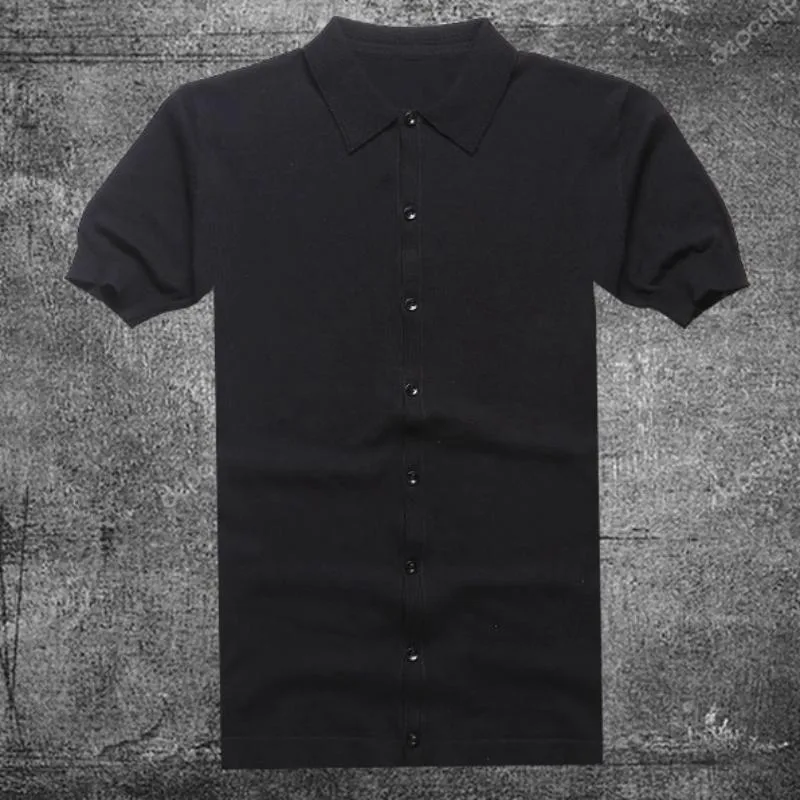 Men's Summer Cotton Short Sleeved Shirt | Plus Size