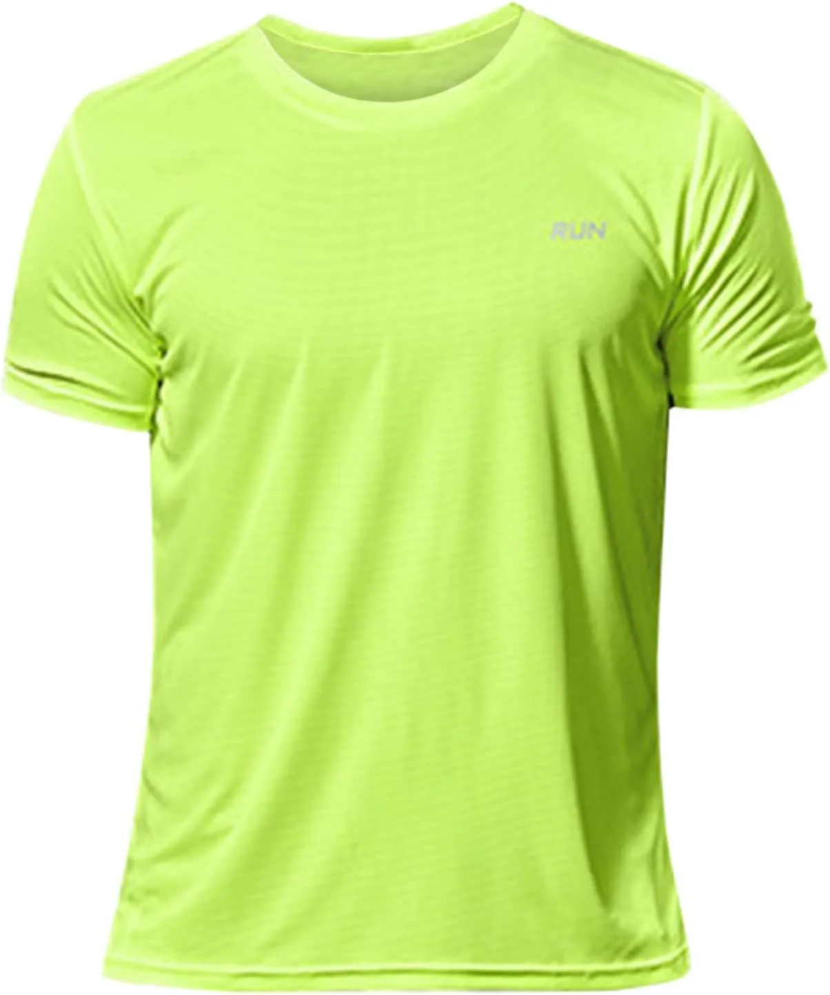 Men's Summer Ice Silk Tops Short Sleeve 2025 Workout Loose Fit Tee Shirts Trendy Plus Size Casual Cute Loose Fitting