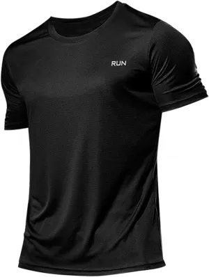 Men's Summer Ice Silk Tops Short Sleeve 2025 Workout Loose Fit Tee Shirts Trendy Plus Size Casual Cute Loose Fitting