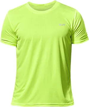 Men's Summer Ice Silk Tops Short Sleeve 2025 Workout Loose Fit Tee Shirts Trendy Plus Size Casual Cute Loose Fitting
