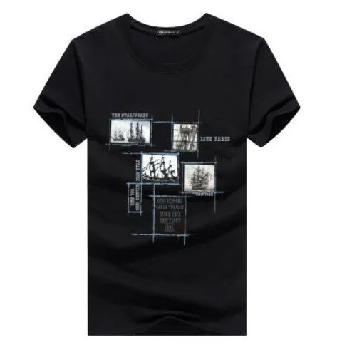 Men's Summer O-Neck Short-Sleeved T-Shirt