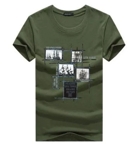 Men's Summer O-Neck Short-Sleeved T-Shirt