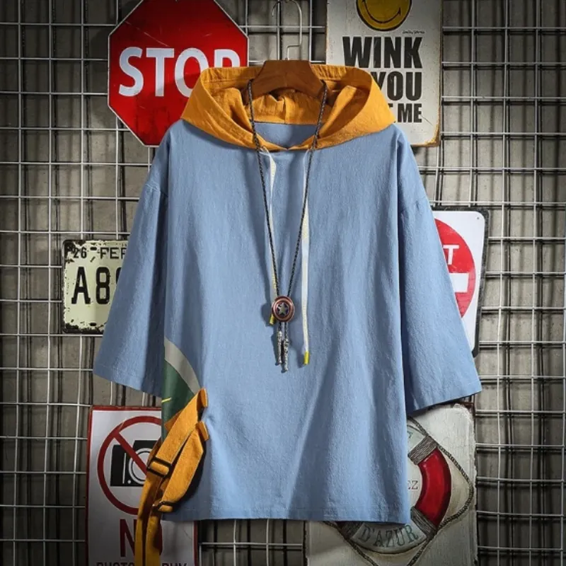 Men's Summer Oversized Cotton T-Shirt