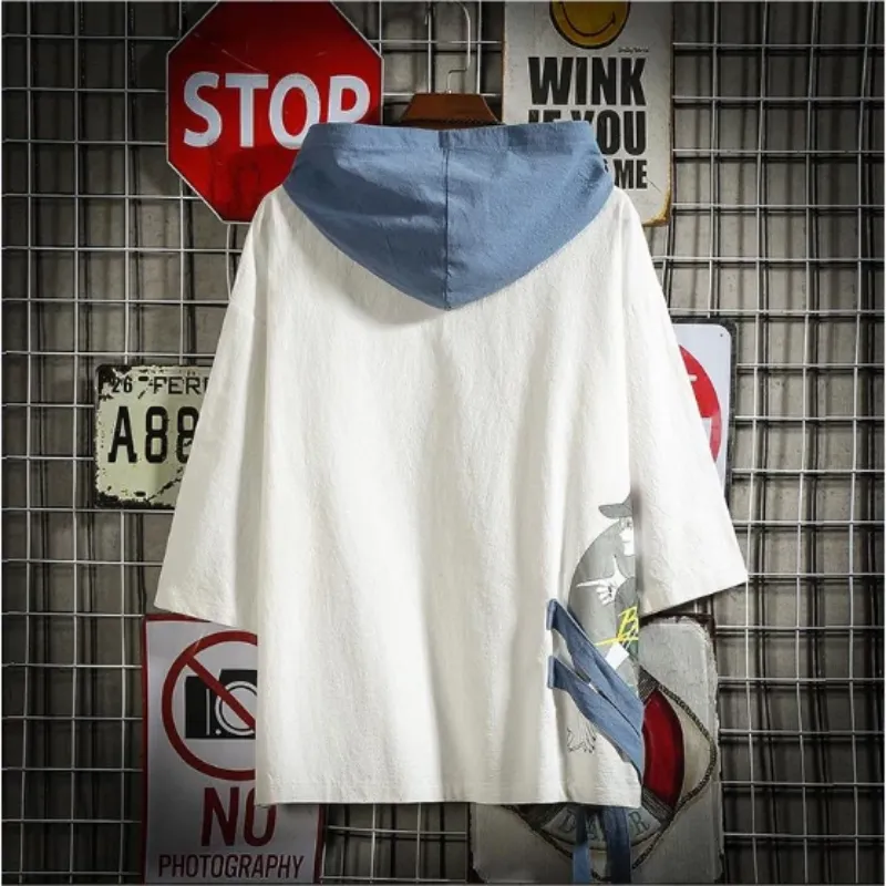 Men's Summer Oversized Cotton T-Shirt