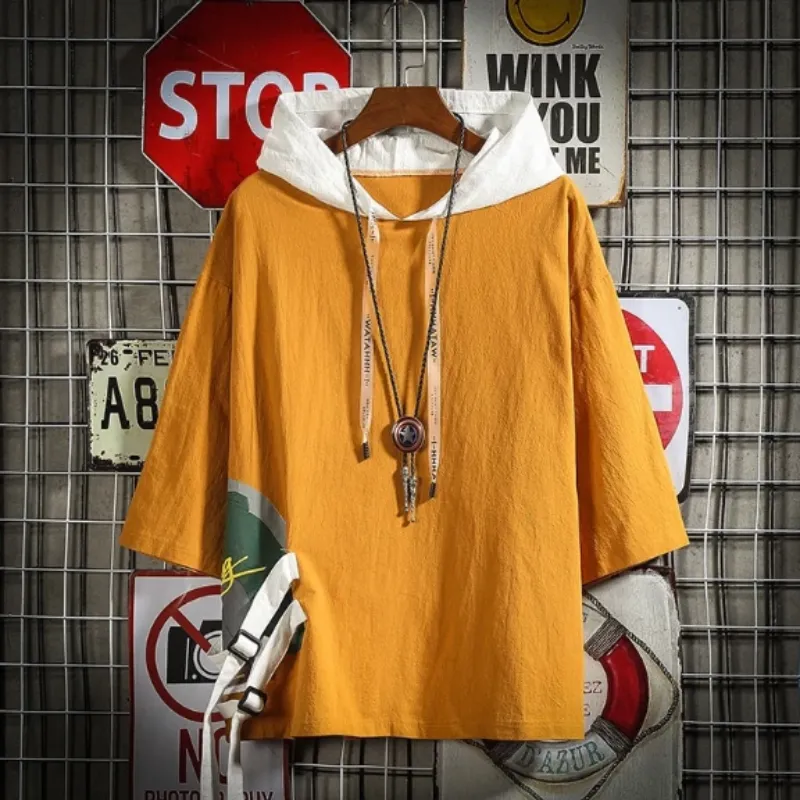 Men's Summer Oversized Cotton T-Shirt