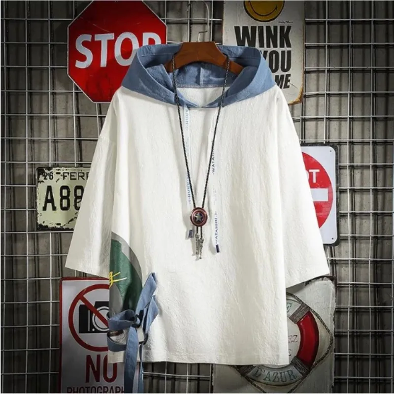Men's Summer Oversized Cotton T-Shirt