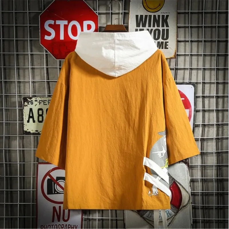 Men's Summer Oversized Cotton T-Shirt
