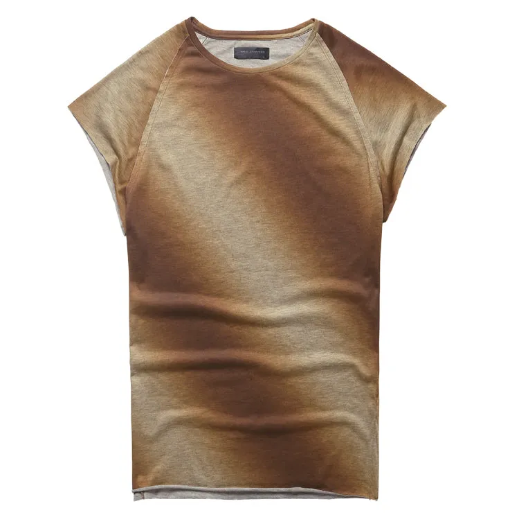 Men's Summer Sleeveless Gradient Tank Top