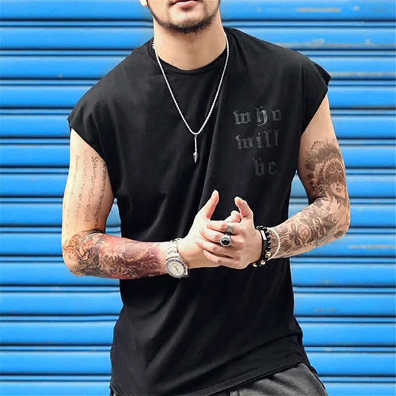 Men's Summer Street Style Sleeveless T-Shirt