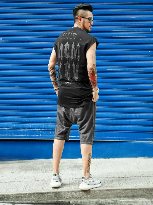Men's Summer Street Style Sleeveless T-Shirt