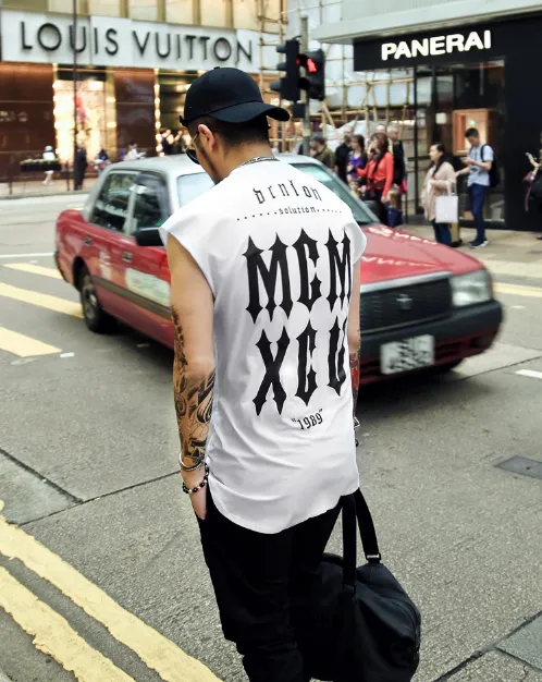 Men's Summer Street Style Sleeveless T-Shirt