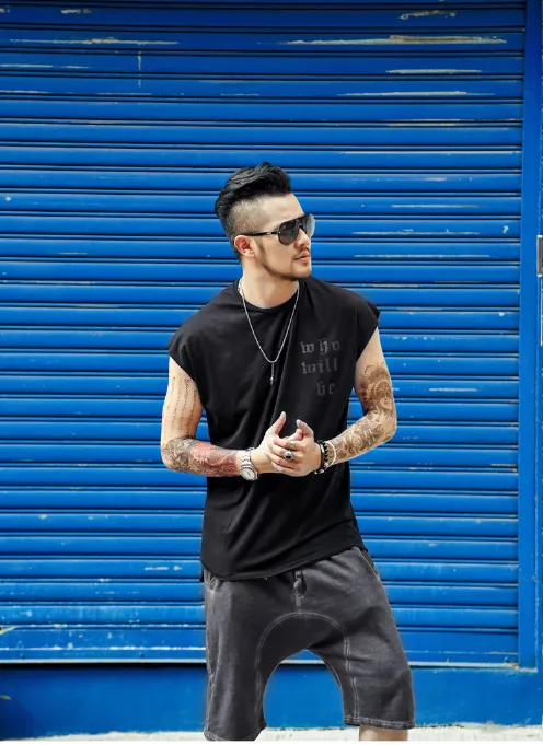 Men's Summer Street Style Sleeveless T-Shirt