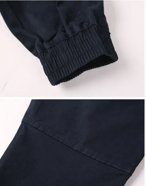 Men's Winter Elastic Cotton Trousers
